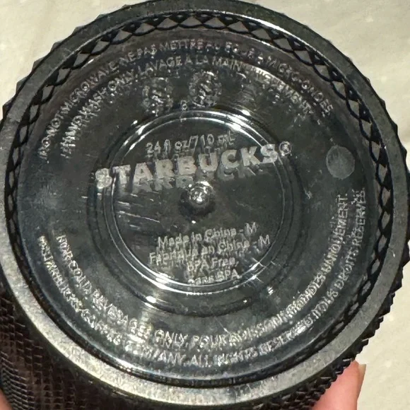 NWOT Starbucks Black Studded Tumbler 2020 Iridescent Fall HALLOWEEN Gunmetal - Picture 8 of 9